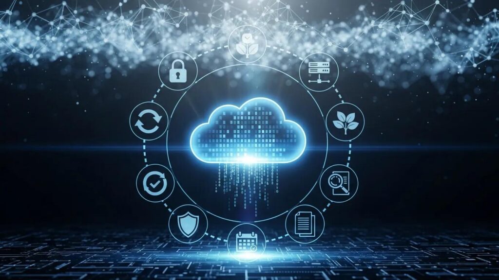 Cloud storage solutions emphasizing security and business continuity for small businesses