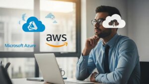 Small business owner in Charleston considering Azure and AWS cloud solutions